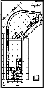空调设计_某市十一层带地下室住宅综合楼空调系统设计cad图纸-图一