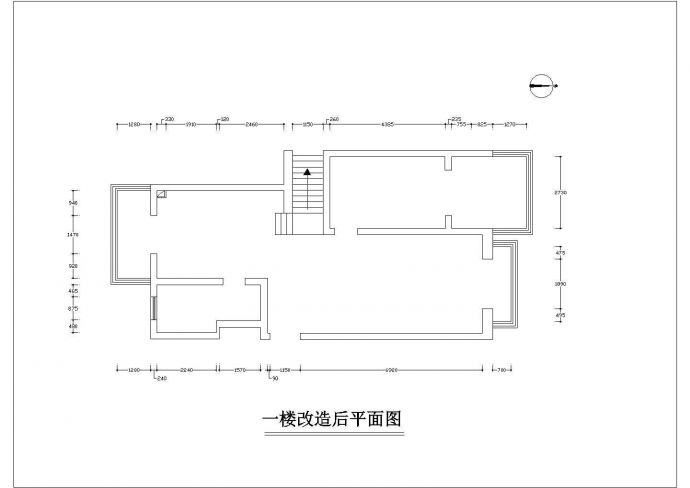 商品住宅楼的地中海风格装修施工设计CAD图纸（含效果图）_图1