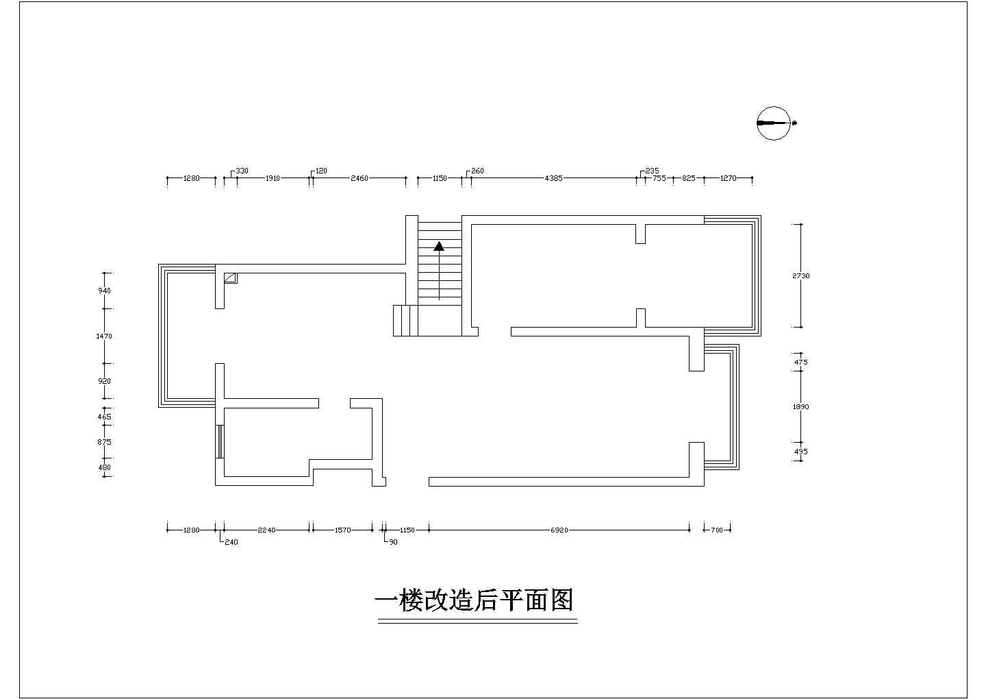 商品住宅楼的地中海风格装修施工设计CAD图纸（含效果图）