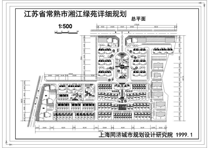 某综合小区CAD设计构造图纸_图1