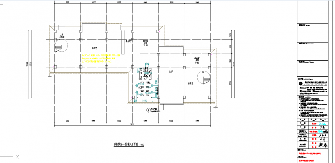 大型多层停车场暖气系统规划CAD套图_图1