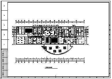 空调设计_某三层小型办公楼空调系统设计cad图纸_图1