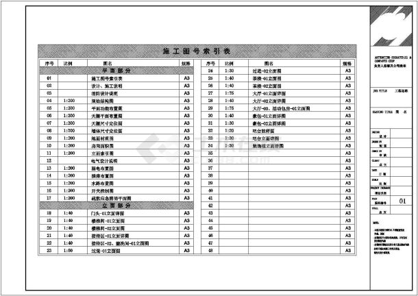 [酒店餐厅]成都某地现代某大饭店中餐厅室内装修图（CAD）-图二