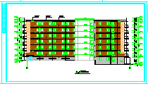学生公寓D栋建筑cad设计施工图（含设计说明）-图二