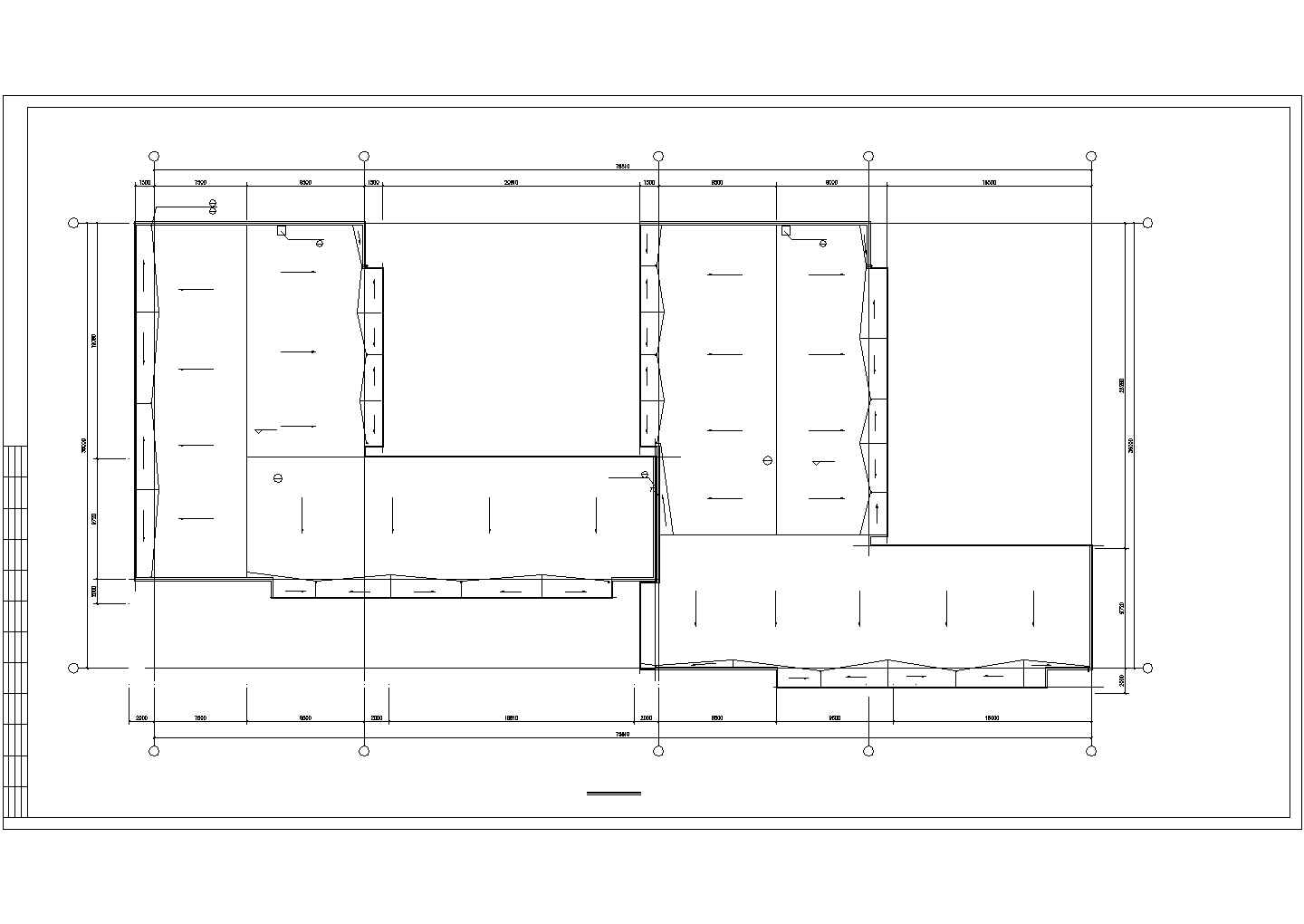 某电子厂砖混宿舍楼设计方案CAD图纸