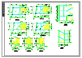 某幼儿园教学楼建筑施工设计CAD全套图纸-图二
