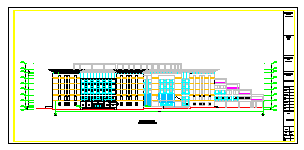 行政办公中心a区建筑设计施工图（完）-图二