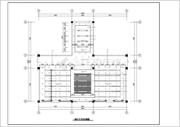 某地区四层医疗机构建筑设计施工CAD图纸-图二