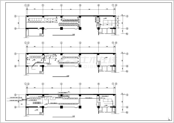 某地区高层办公楼建筑电气设计施工CAD图纸-图二