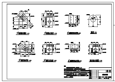 各类管道镇墩设计图纸，各种角度，全面的令人发指-图二