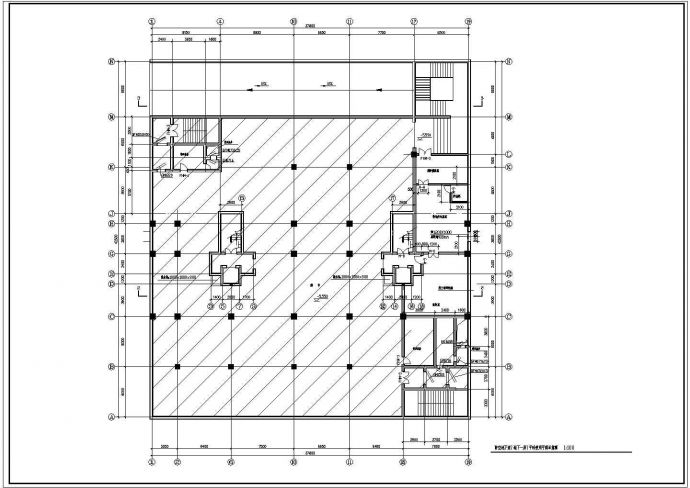 某小区16层2单元每单元2户住宅楼建筑设计图_图1