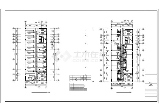 某地区高层办公楼空调风管设计方案施工CAD图纸-图二