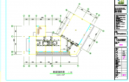 多层管理站室内装修CAD规划参考图