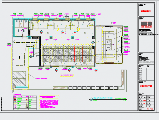 多层现代风售楼处铺装平面CAD参考图-图二