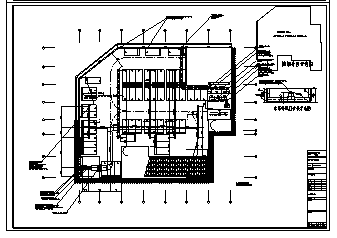空调设计_某二层带地下二层停车场及农贸市场空调暖通施工cad图纸-图一