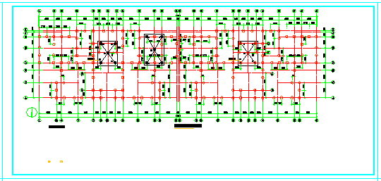 某纯剪力墙结构高层住宅cad施工工程图纸_图1