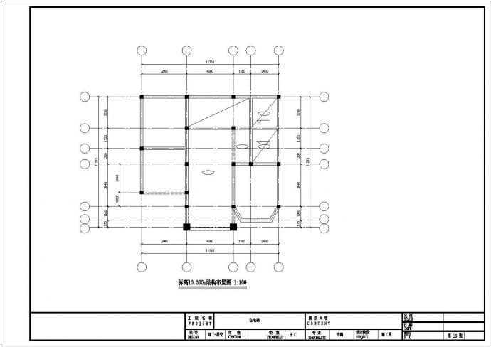 苏州某别墅区400平米3层砖混结构私人高档别墅全套建筑设计CAD图纸_图1