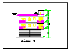 底框结构住宅楼结构cad设计施工图纸