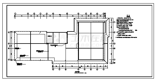 电气设计_某八层带地下一层医院电气施工cad图(含电力配电系统，照明设计)-图二