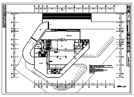 某市十八层带地下三层温泉度假酒店电气施工cad图(含照明，消防设计)-图二