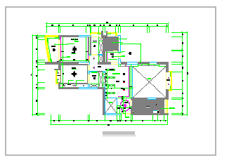 多层住宅楼室内装修设计cad施工图纸_图1