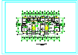 多层公寓住宅楼建筑设计全套CAD施工图纸_图1