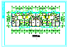 多层住宅建筑cad全套施工设计图纸-图二