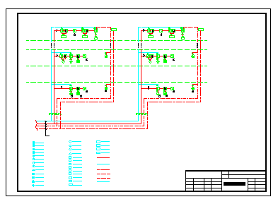 某高层18层商住楼全套电气CAD设计施工图纸-图二
