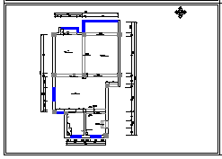 高层住宅家居室内装饰设计整套cad施工图纸-图一