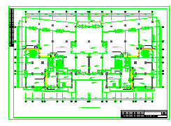 某高层住宅楼cad中央空调施工设计图纸_图1