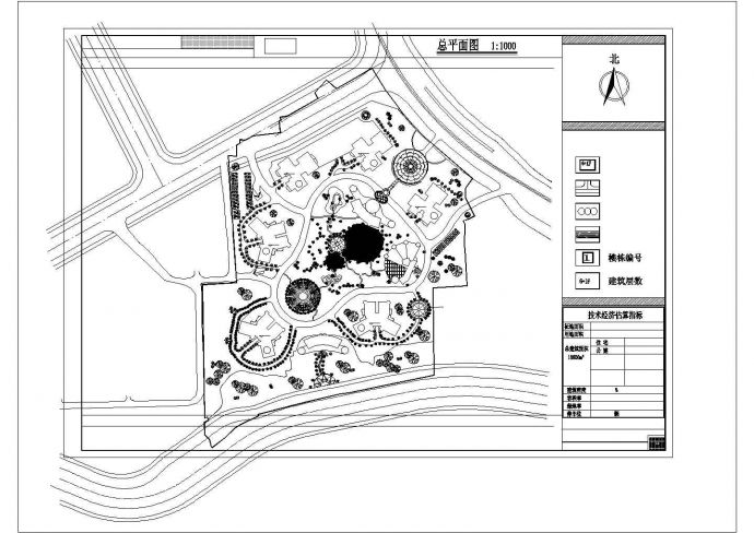 某江畔小区CAD全套大样建筑规划设计图_图1