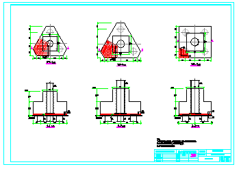 呼和浩特市火车站详细cad设计施工图纸-图二