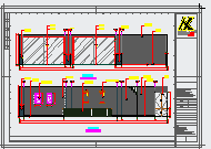 某火锅店设计CAD装修施工图+效果图_图1