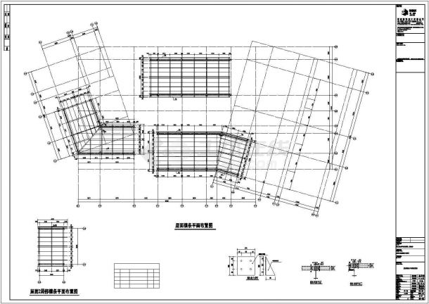 某文化创意中心结构专业设计方案CAD图纸-图一