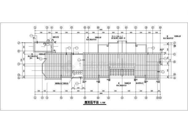 江苏某市郊区多层住宅全套装修设计方案CAD图纸-图二