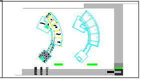 3层生态湖滨茶馆建筑设计CAD方案图