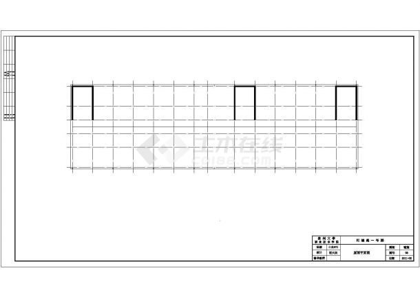 贵阳市某居住区1.1万平米15层剪力墙结构住宅楼全套建筑设计CAD图纸-图二