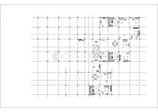 苏州某社区1.5万平10层现浇混凝土楼板结构住宅楼建筑结构设计CAD图纸-图一