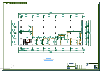 二层中式餐厅装修设计CAD施工图+效果图-图二