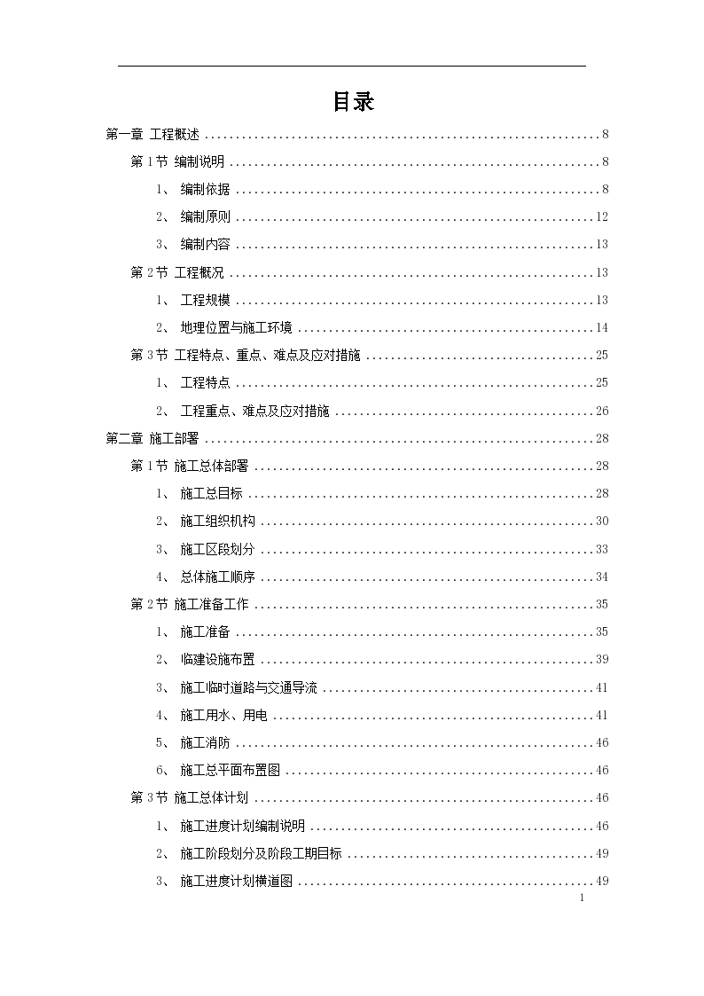 国际机场线3940米长高架桥梁工程施工组织设计