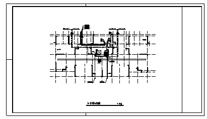 某市二十四层带地下室住宅楼给排水施工cad图(含消火栓给水；自动喷水灭火系统设计)-图一