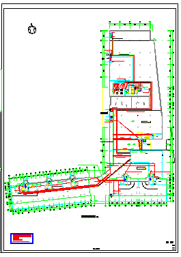 某小区高层电气设计CAD施工图纸-图二