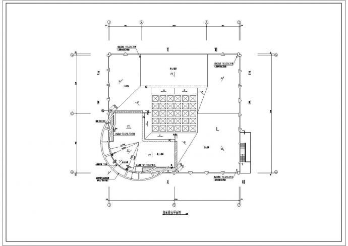 小区CAD建筑设计布置图_图1
