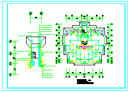 11+1层住宅电气设计CAD施工图纸-图二