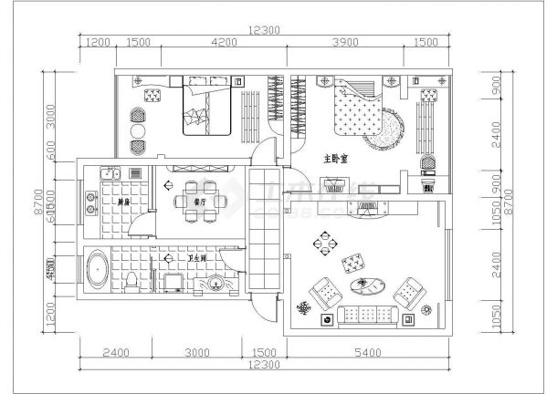 苏州市城湖家园小区经典热门平面户型设计CAD图纸（共22张）-图二