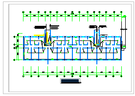 多层住宅电气施工设计CAD全套图-图一
