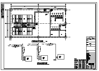 空调机房设计_某市机场空调机房风管工程施工cad图纸_图1