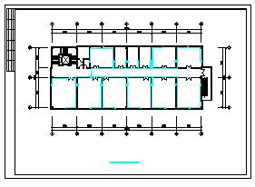 四层住宅建筑电气cad施工图纸-图二