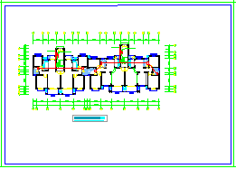 某住宅单元楼电气设计CAD施工图纸-图一