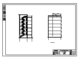 某六层框架结构小区住宅楼全套建筑结构施工cad图(含计算书，毕业设计)-图二